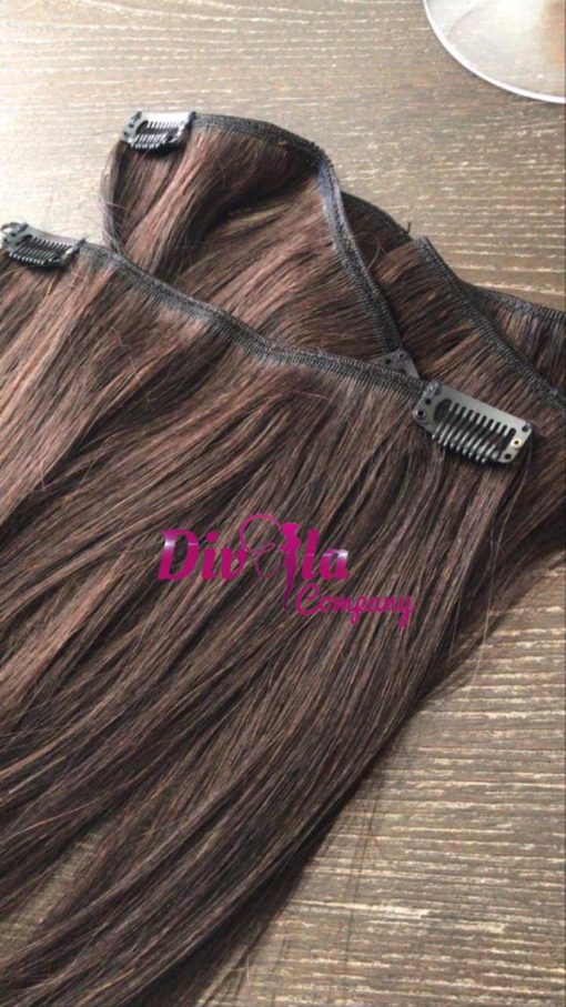 4 cortinas de cabello natural 60 cm de largo – Divela